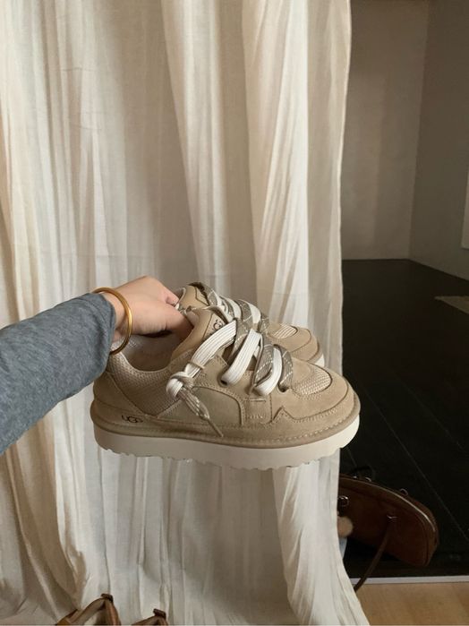 кросівки UGG lo Lowmel  угі кроси зимові на хутрі ловмел