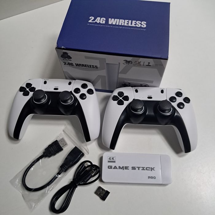 Konsola tv gra telewizyjna z padami gry retro Mario czołgi kaczki