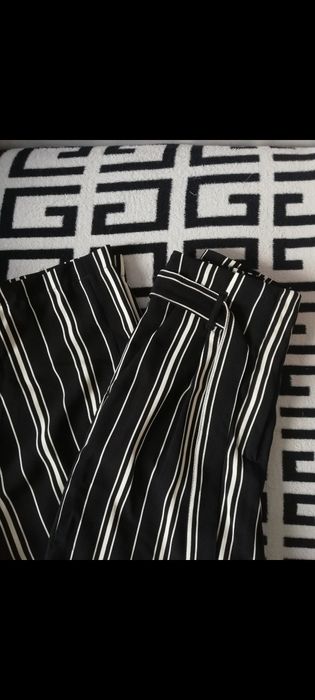 Szerokie spodnie w paski