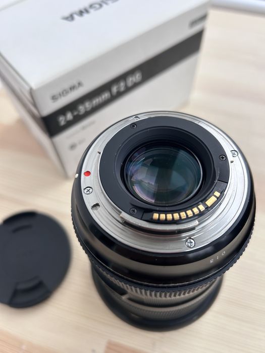 Обєктив sigma на кенон 24-35мм
