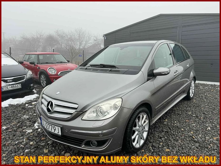 Mercedes-Benz Klasa B 2008 r 2.0 140 KM Skóry Harman Kardon Skóry PDC Fotele Grzane
