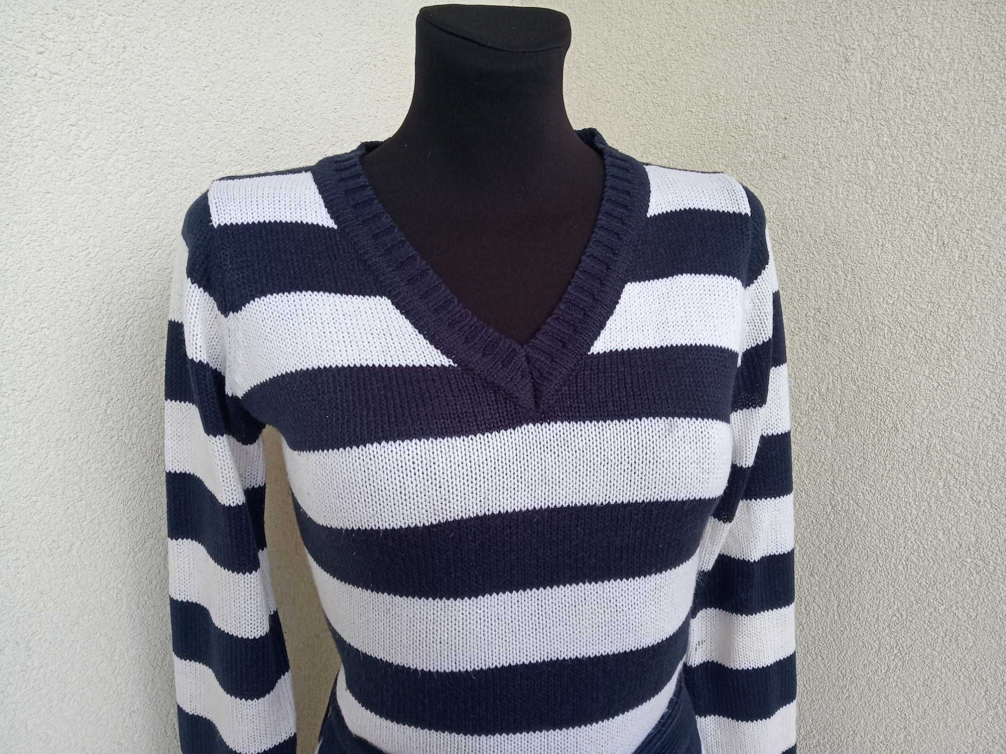 Sweter marynarski styl 40-42