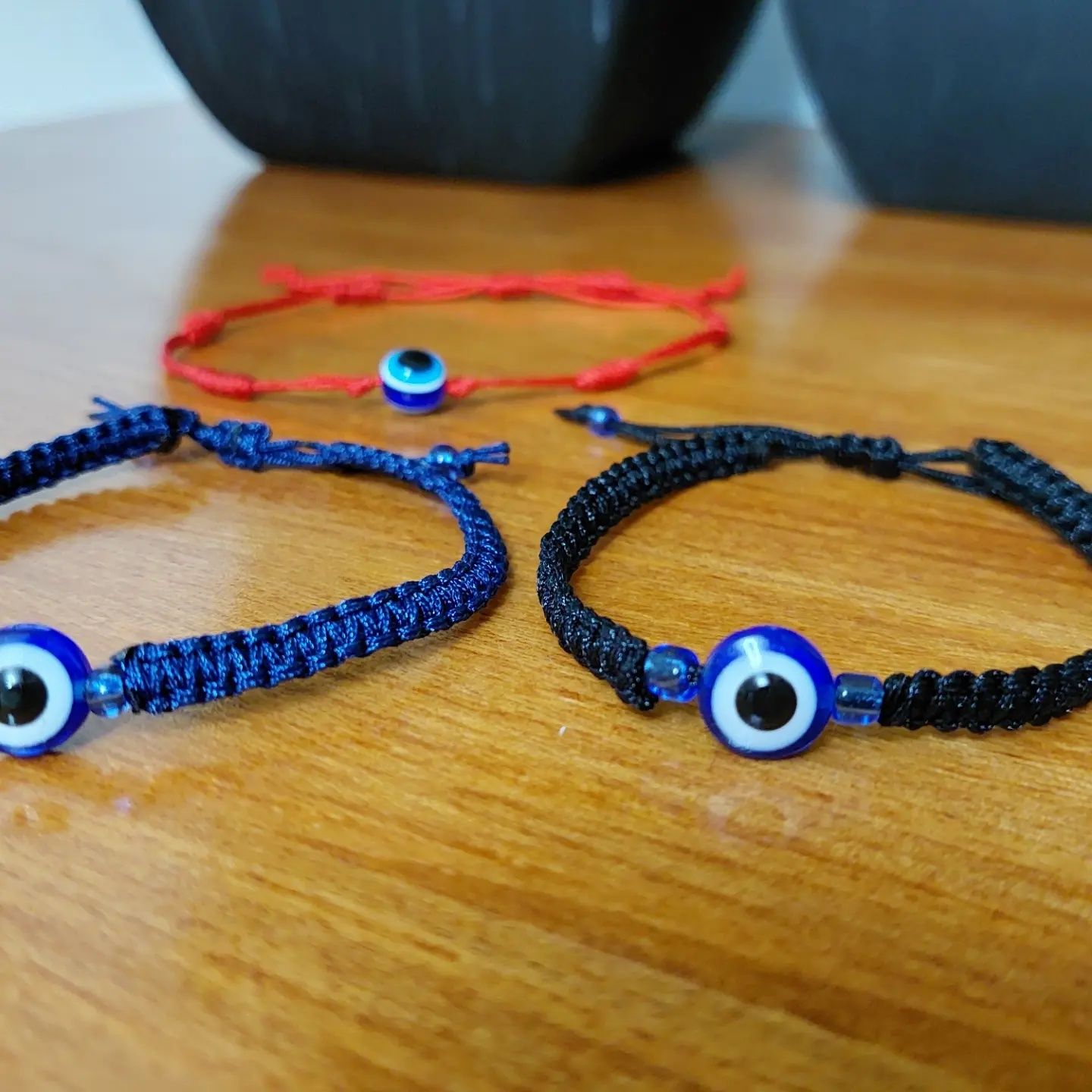 Pulseiras em macramé