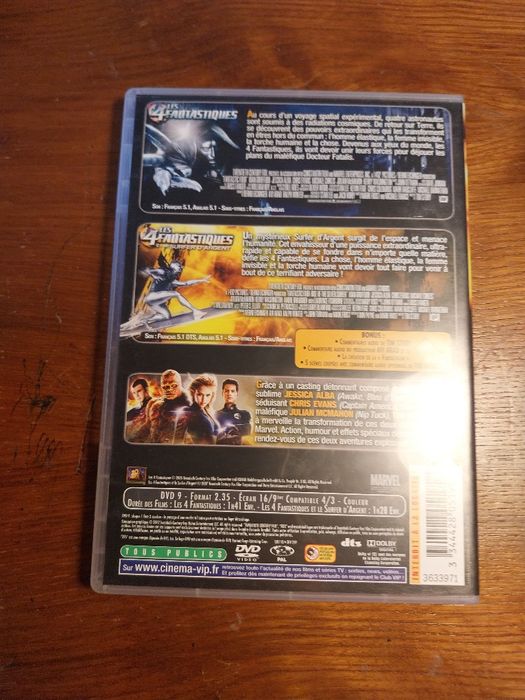 Fantastic 4 and the Silver Surfer DVD