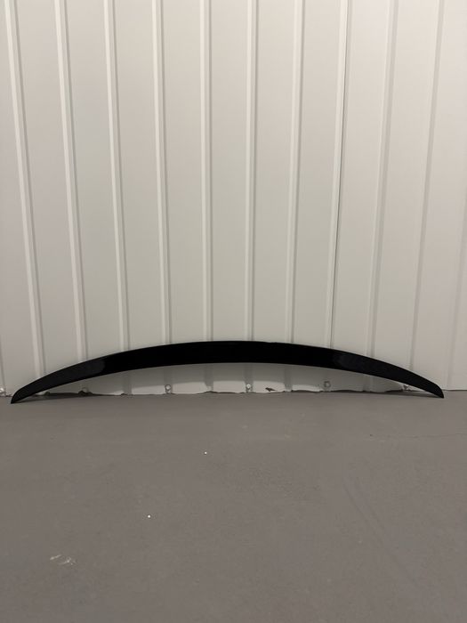 Спойлер багажника Audi A4 B8 2009-2015 сабля S3 S-line черный глянец