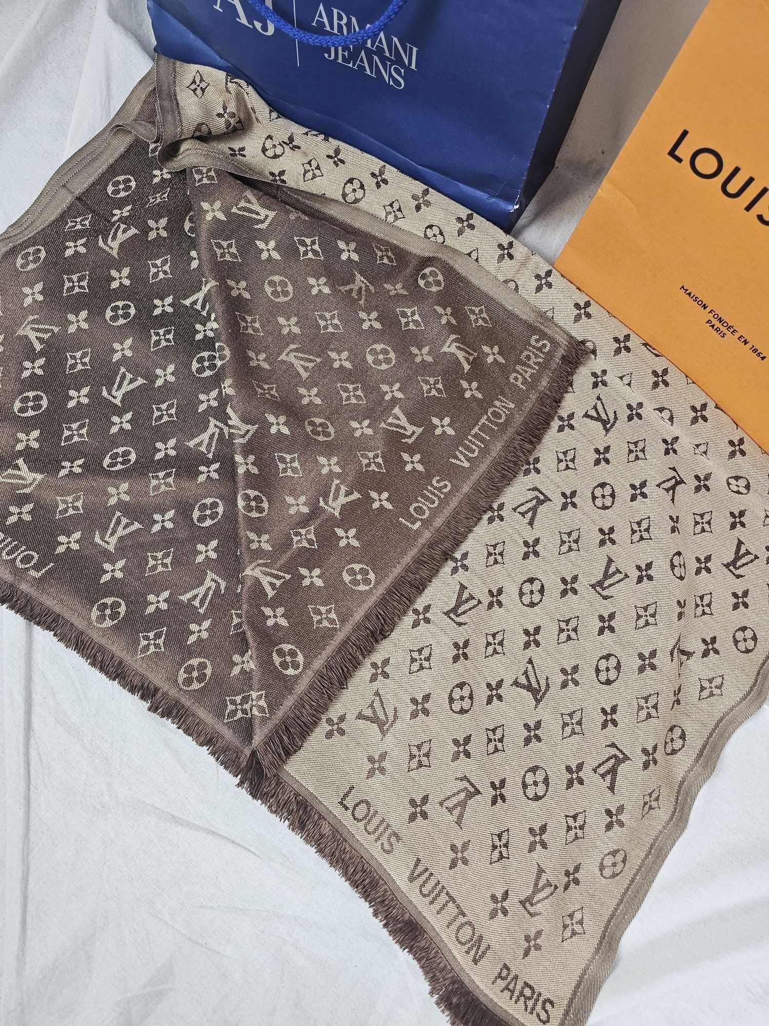 Szalik damski Louis Vuitton szal chusta LV hit