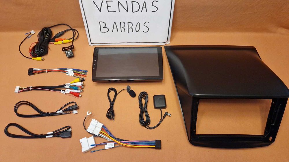 (NOVO) Rádio 2DIN 9" Mitsubishi L200 • [4+64GB] Android L-200 Strakar