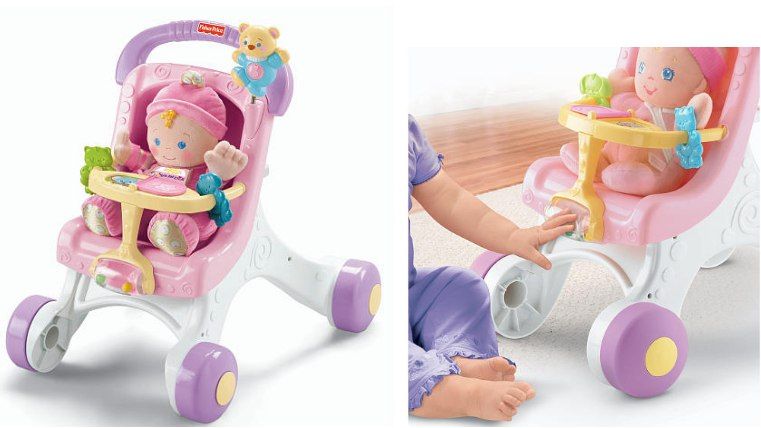 Fisher-Price "Моя первая коляска"