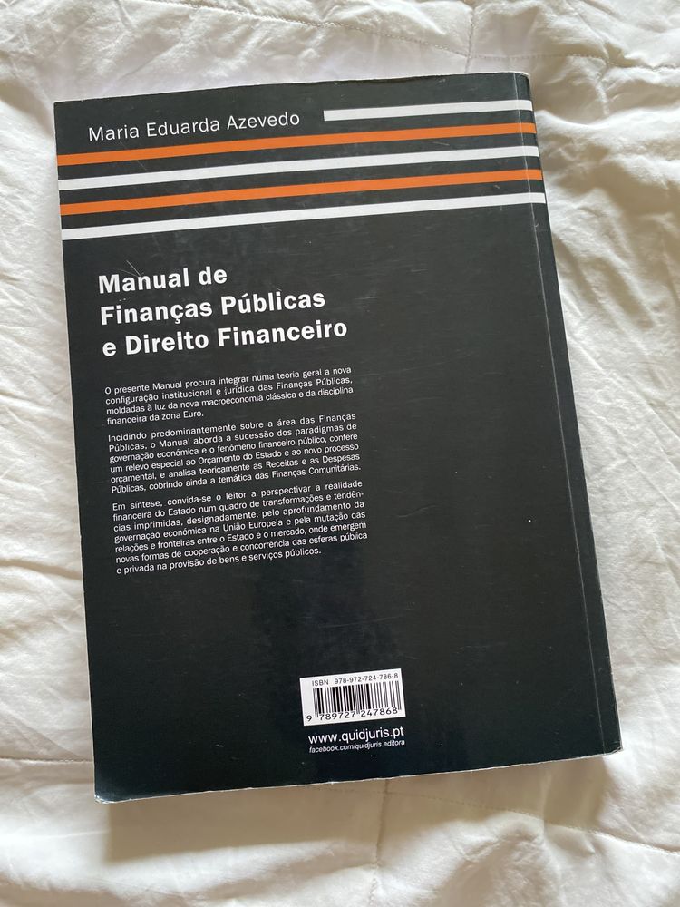 Manual de Finanças Públicas e Direito Financeiro, Maria Eduarda Azeved