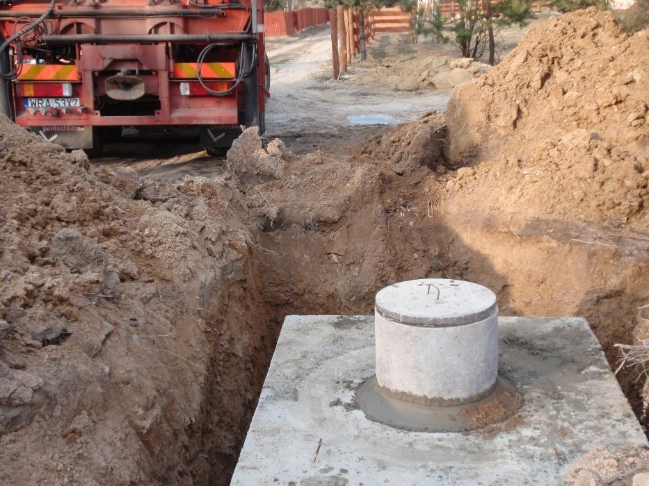 szambo betonowe zbiornik betonowy ścieki gnojowica gnojówka wodę 10