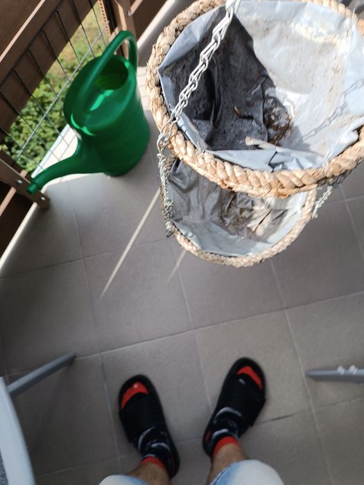 _._ Donica ogrodowa/balkonowa wisząca podwójna - 4szt.