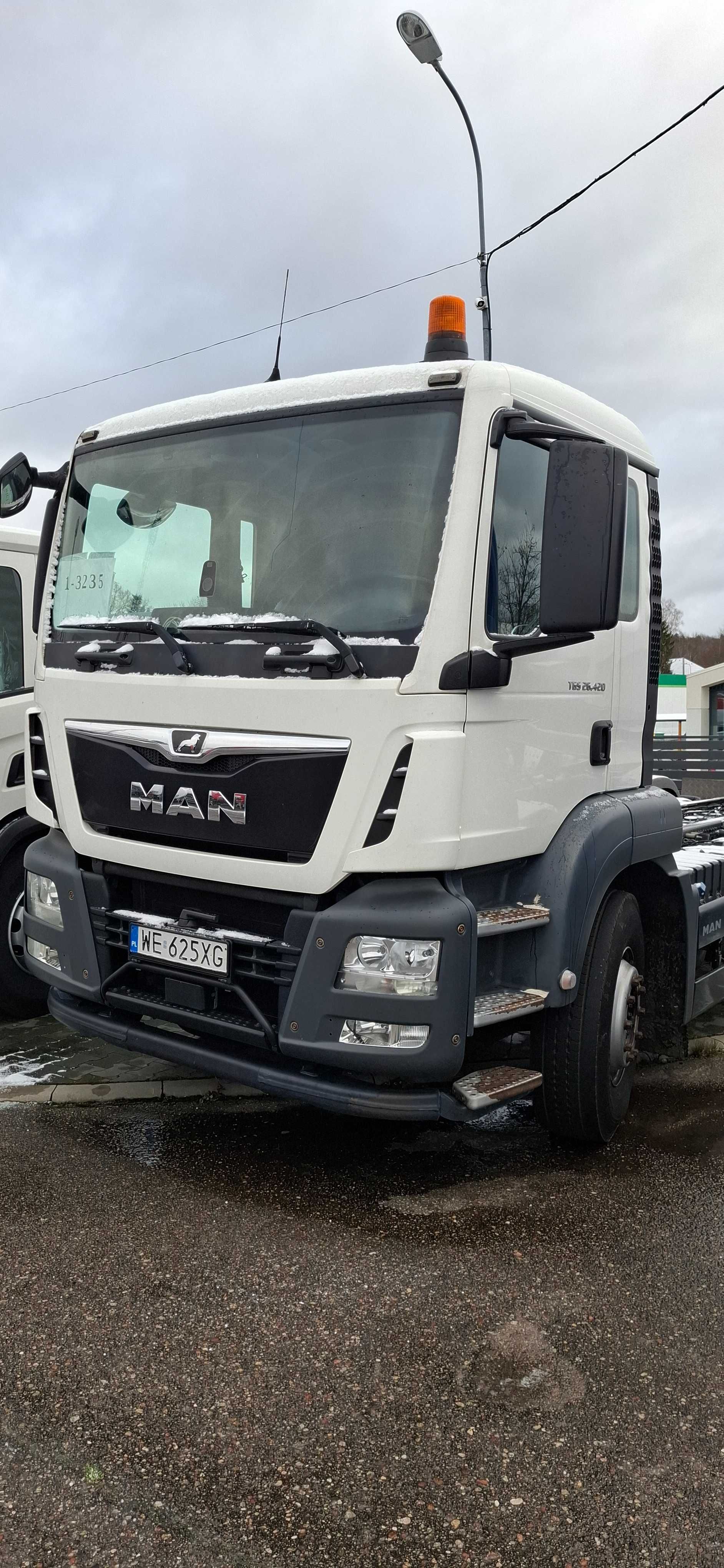 Podwozie MAN TGS 26.420, PTO, EURO 6, ASO MAN