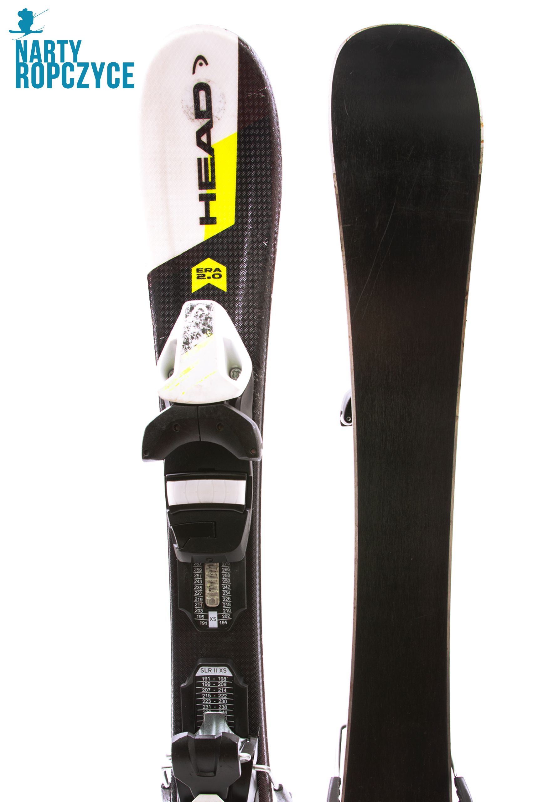 NartyRopczyce NR246 Narty 67 HEAD JR SUPER SHAPE ERA 2.0 F16H DB stan