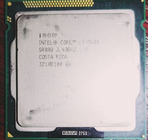 Intel core i7-2600 3.40gz