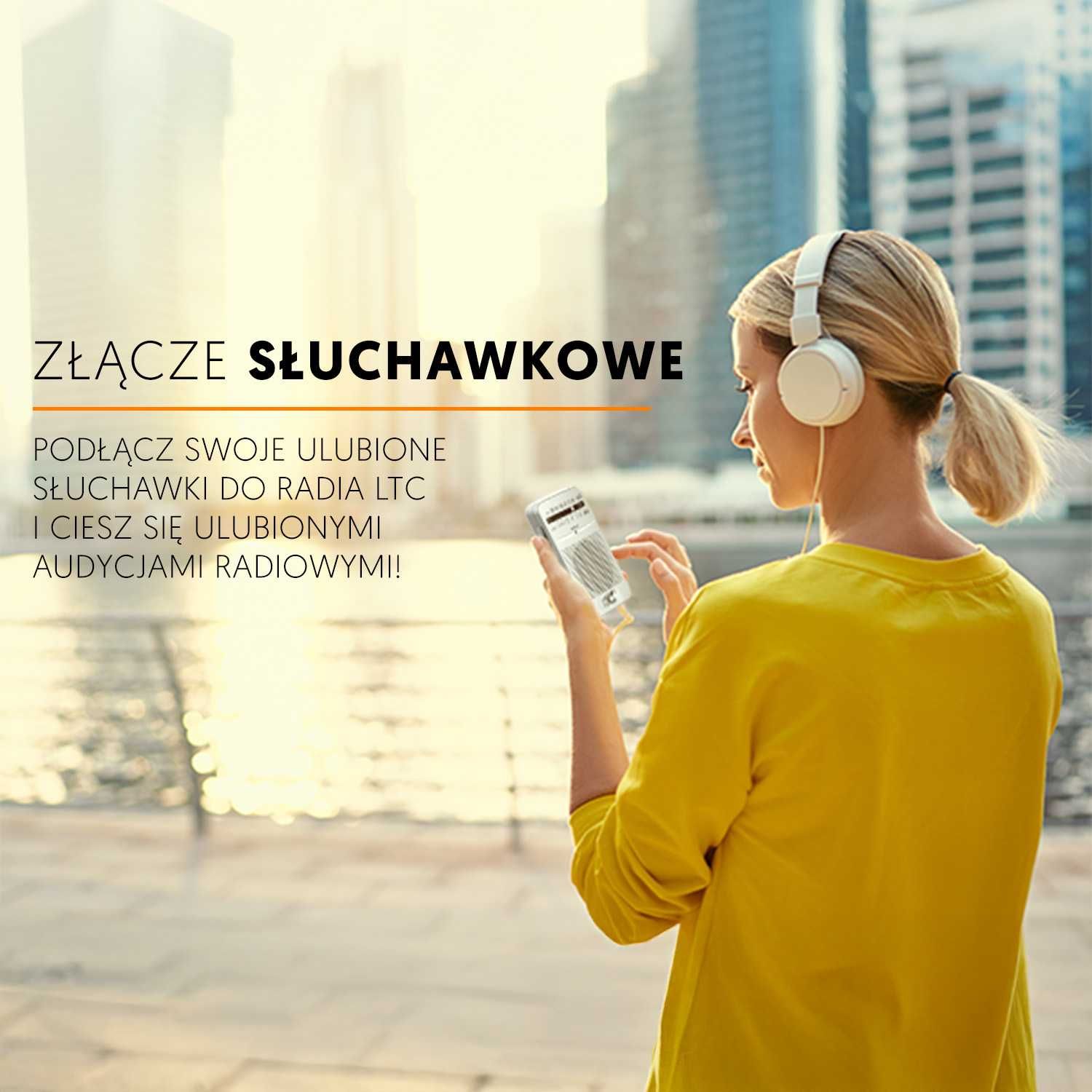 Radio FM Przenośne Podręczne Kieszonkowe Dobry Odbiór/Na Baterie