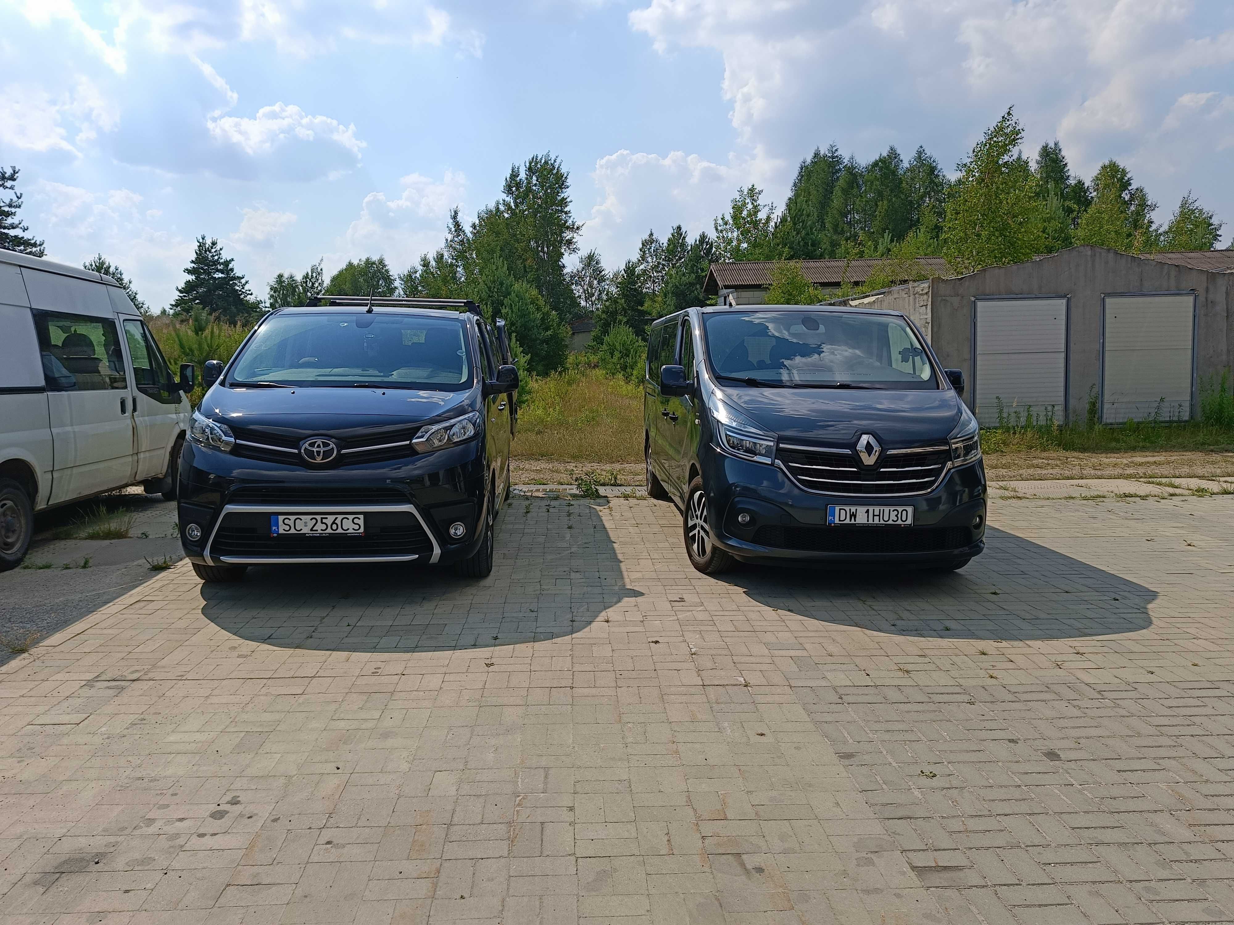 Wynajem BUSA 7-9 osób RENAULT Trafic SpaceClass VIP