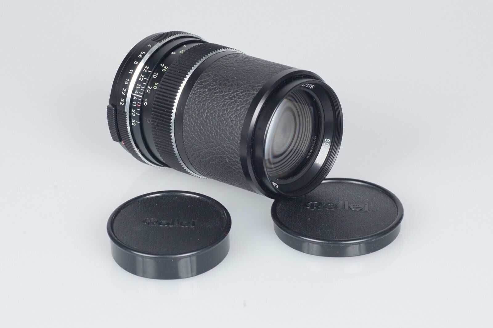 Carl Zeiss Tele Tessar 135mm 1:4, Rollei QBM, Made in West Germany