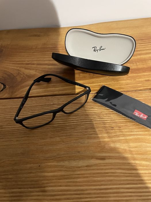 Okukary Ray Ban zerówki do komputera