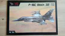 Model kartonowy - F-16C Block 32  - Wydawnictwa MS Model