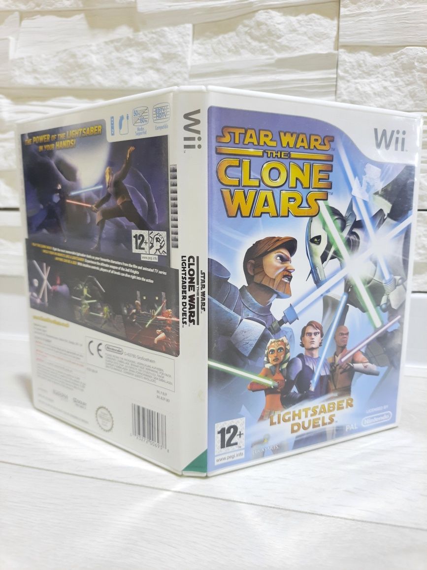 Gra Nintendo Wii  Star Wars Clone Wars