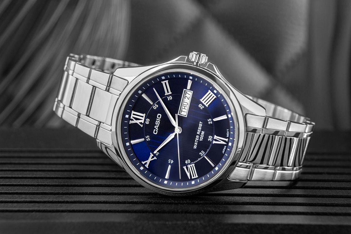 zegarek męski casio mtp-1384d-2avdf + box