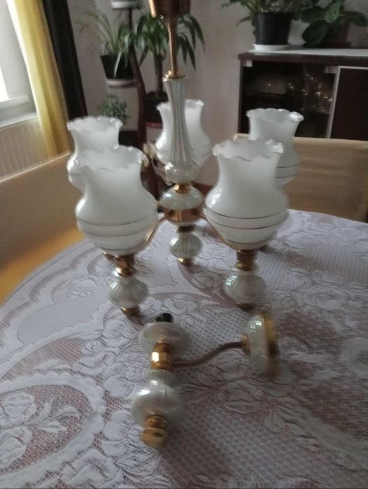 Lampa sufitowa - 5 kloszy