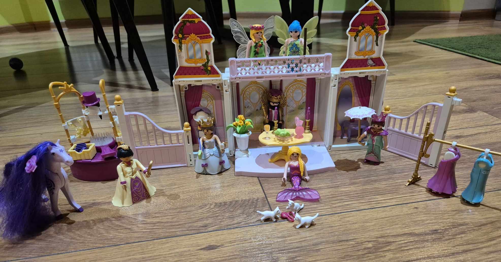 Zestaw playmobil księżniczki powiększony