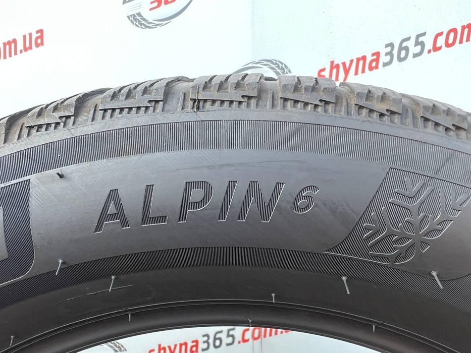 215/60 r16 michelin alpin 6 4mm шини бу зима