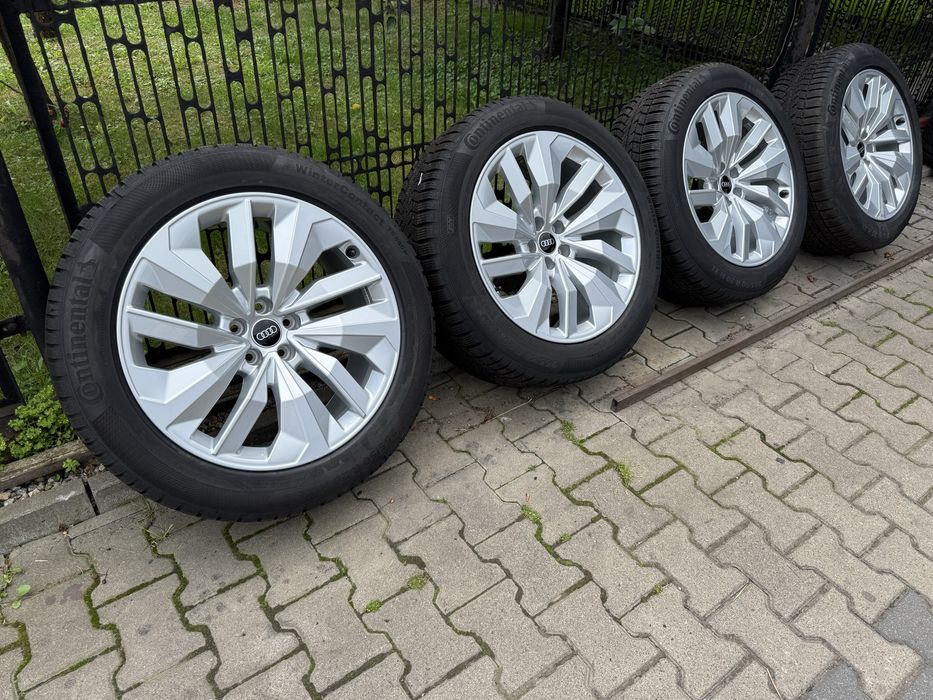 Koła zimowe Audi Q7 SQ7 255/50R20 Continental 2022r 8mm s-line 4KE