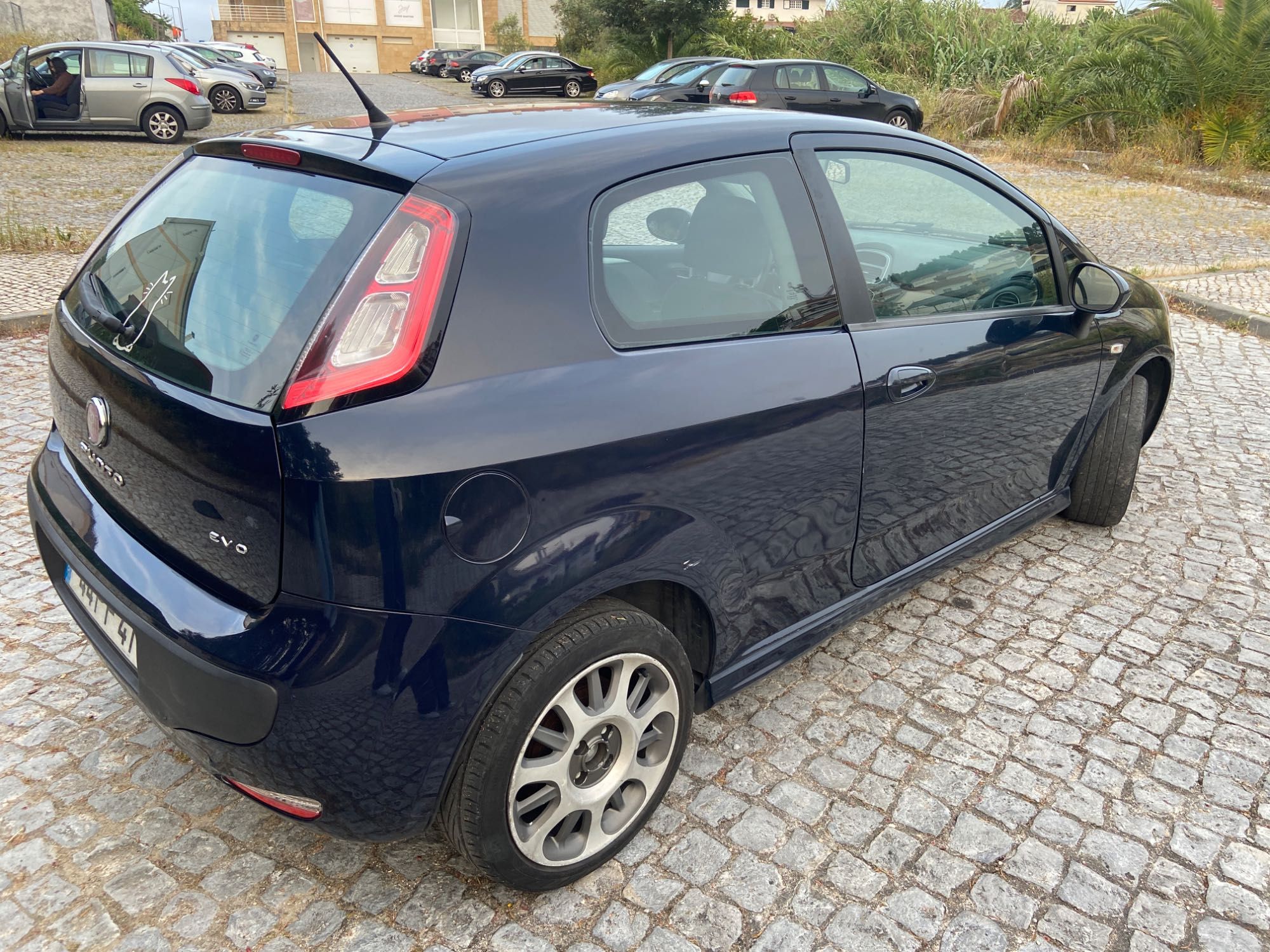 Fiat Punto Evo azul