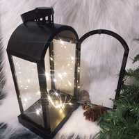 Новогодний светильник фонарь декор ліхтар лампа 40 Led гірлянда