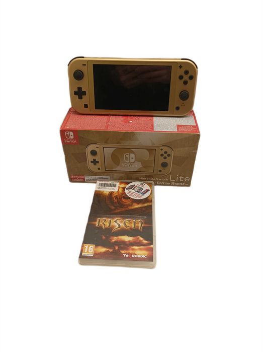 Konsola Nintendo Switch Lite Hyrule + Gra Risen