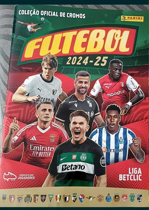 Cromos liga 2024/25 Bis e Mercado Inverno