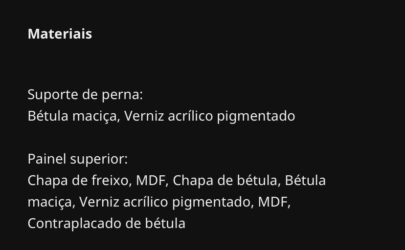 Mesa redonda com 7 meses de uso