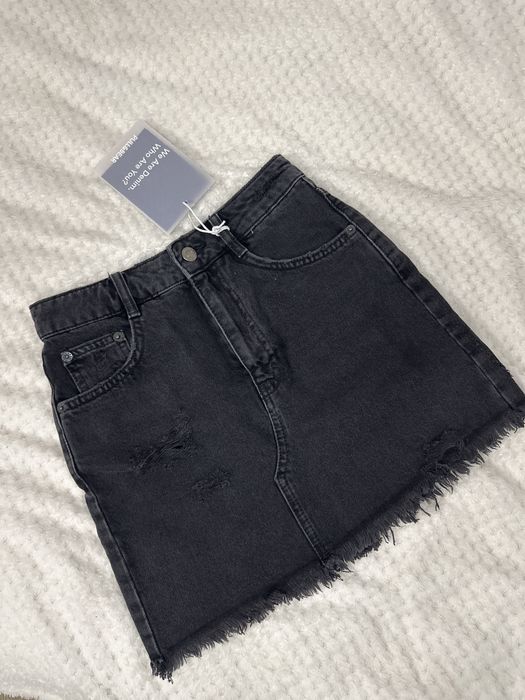Джинсова спідниця pull and bear