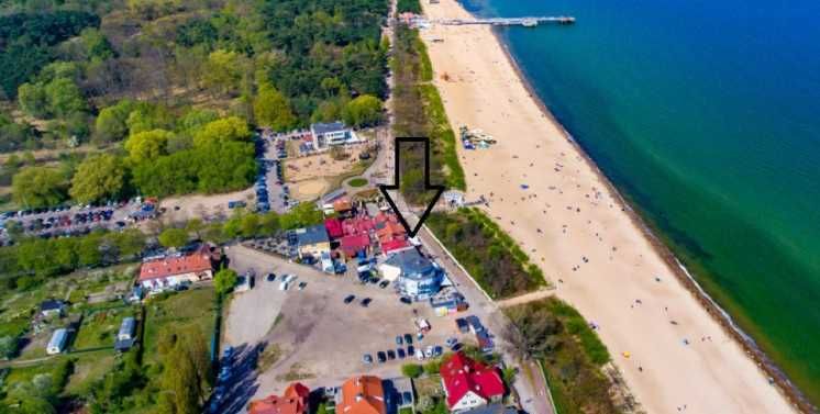 Miejsce pod małą gastronomię przy wejściu na plażę, Gdańsk Brzeźno