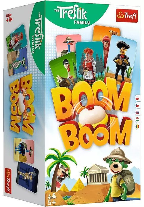 Rodzina Treflików. Boom Boom. Trefl. Nowy Produkt