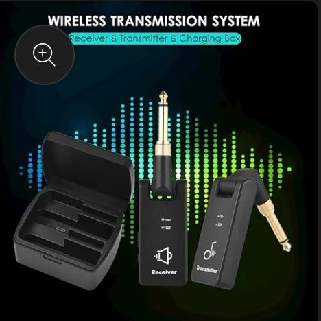 M vave Sistema de guitarra sem fio 2.4g