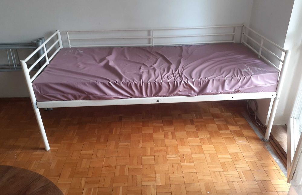 Poznań Transport Łóżko 90 x 200 Metalowe Ikea SVÄRTA Piętrowe Białe