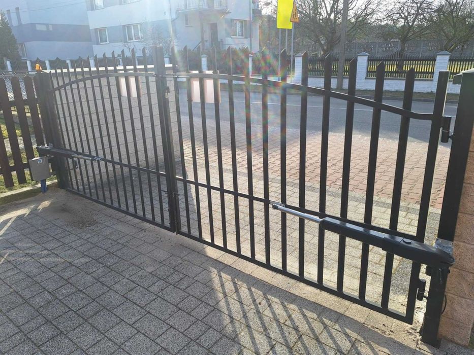 Tani Napęd do bramy skrzydłowej ELEKTROBIM ETM-01 Light do 4m NOWY