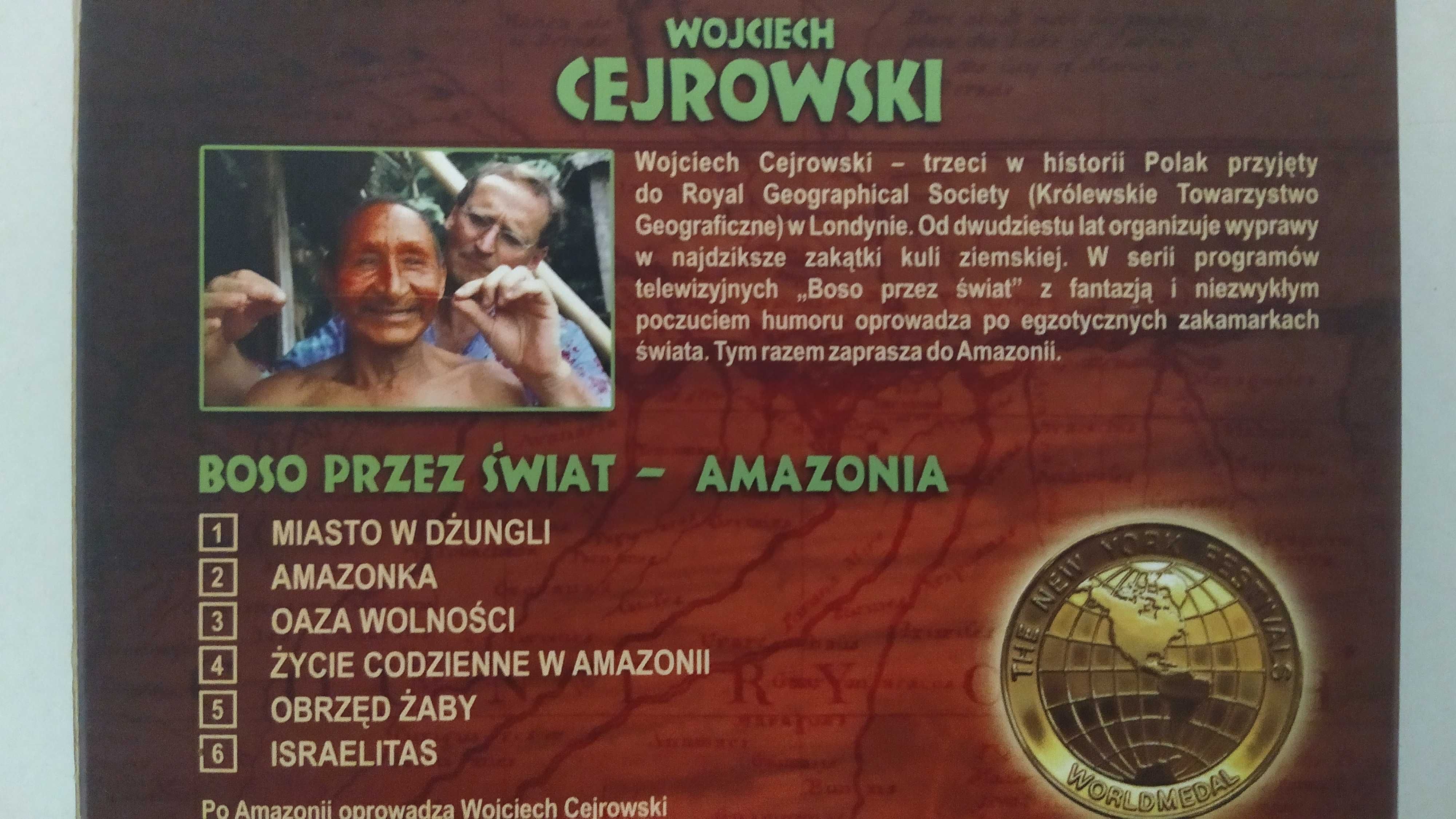 Wojciech Cejrowski Boso przez Świat Amazonia DVD