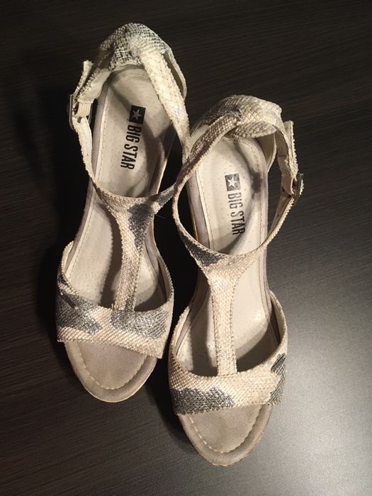 Buty, sandały, koturny Big Star rozm. 37