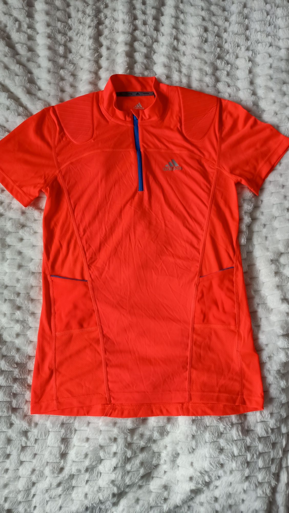 Koszulka Adidas, nowa,  do biegania, na rower, kolor pomarańczowy r. M