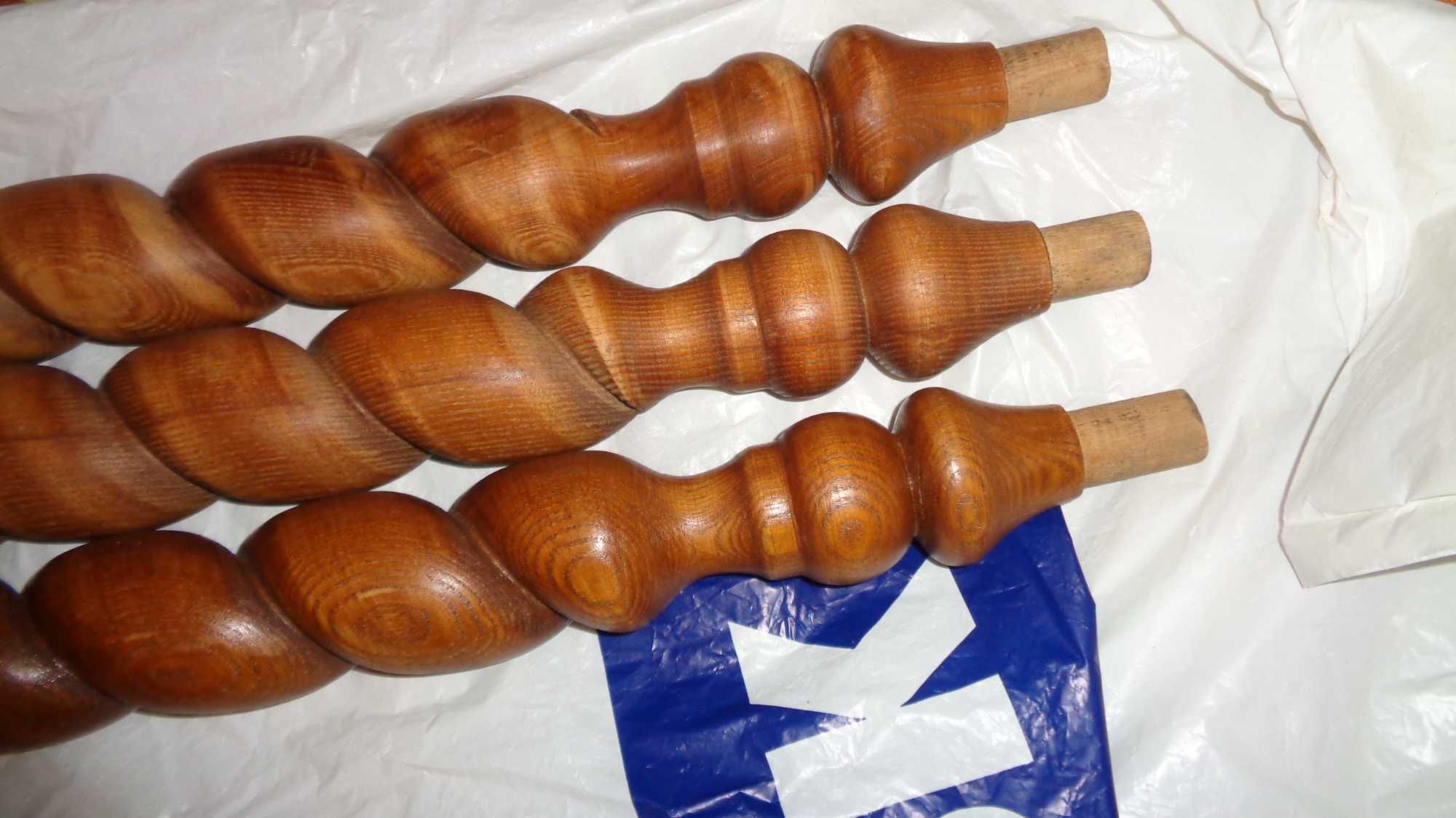 Nogi do stolika, tralki toczona spirala