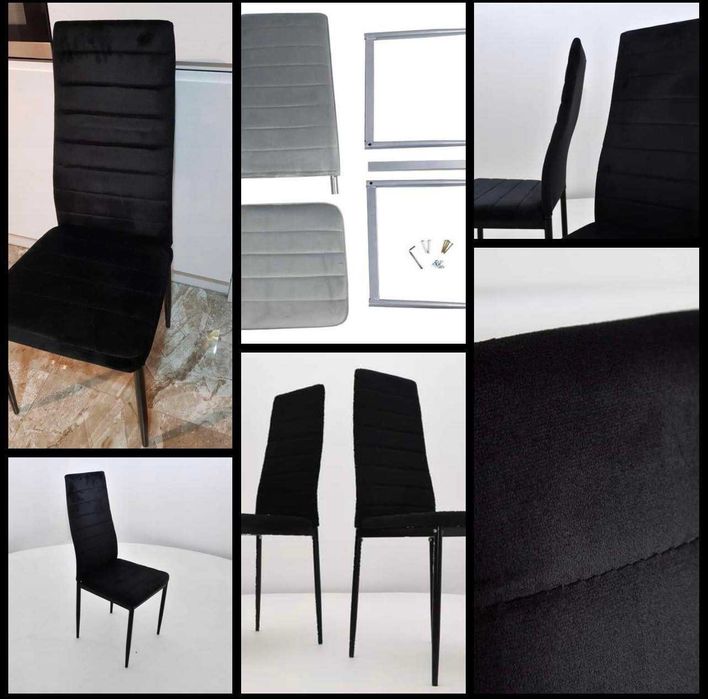Piękne i eleganckie krzesła VELVET w super cenie SUPER JAKOŚĆ
