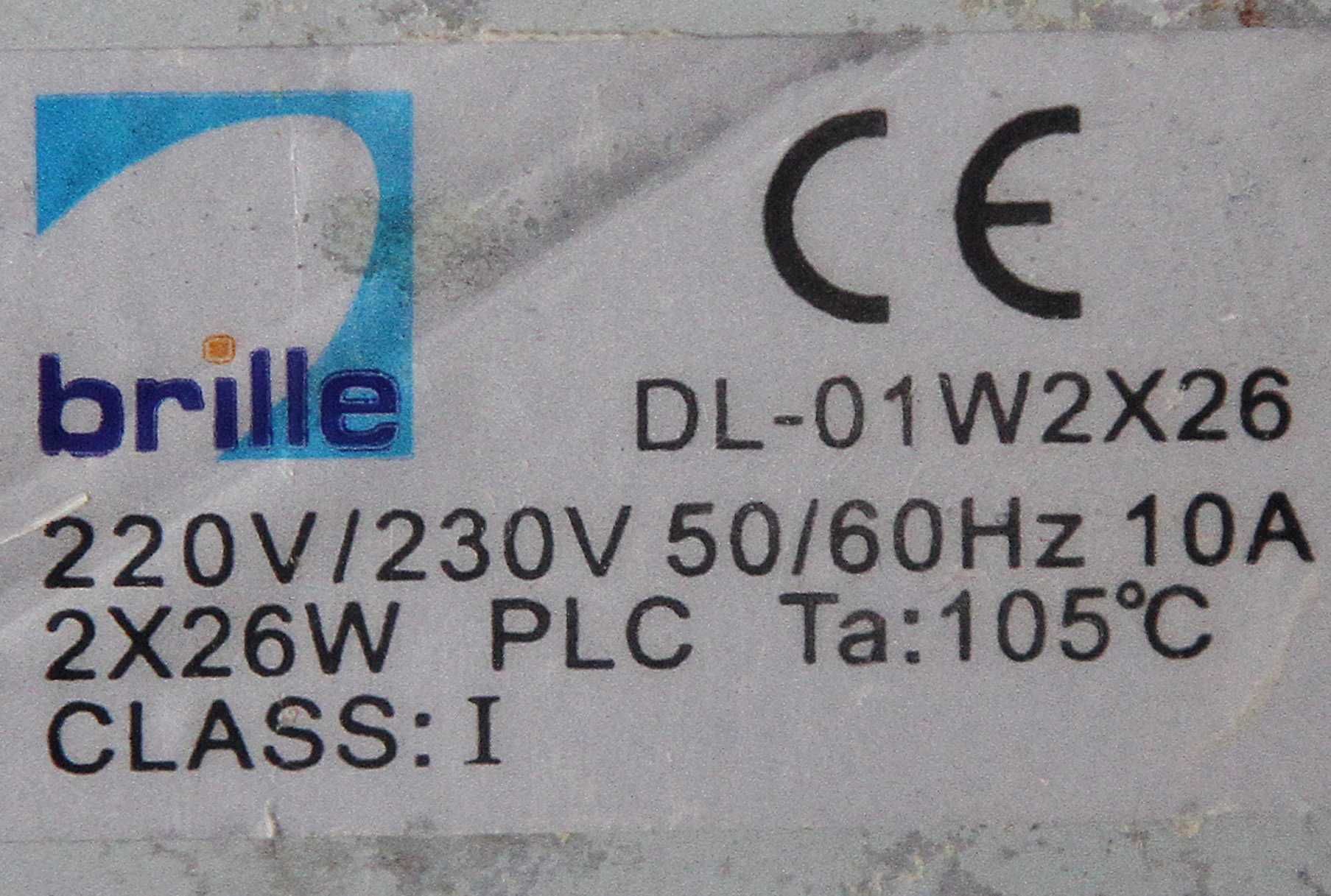 Світильник/Светильник Brille DL-01 W 2 X26 потолочный встроенный