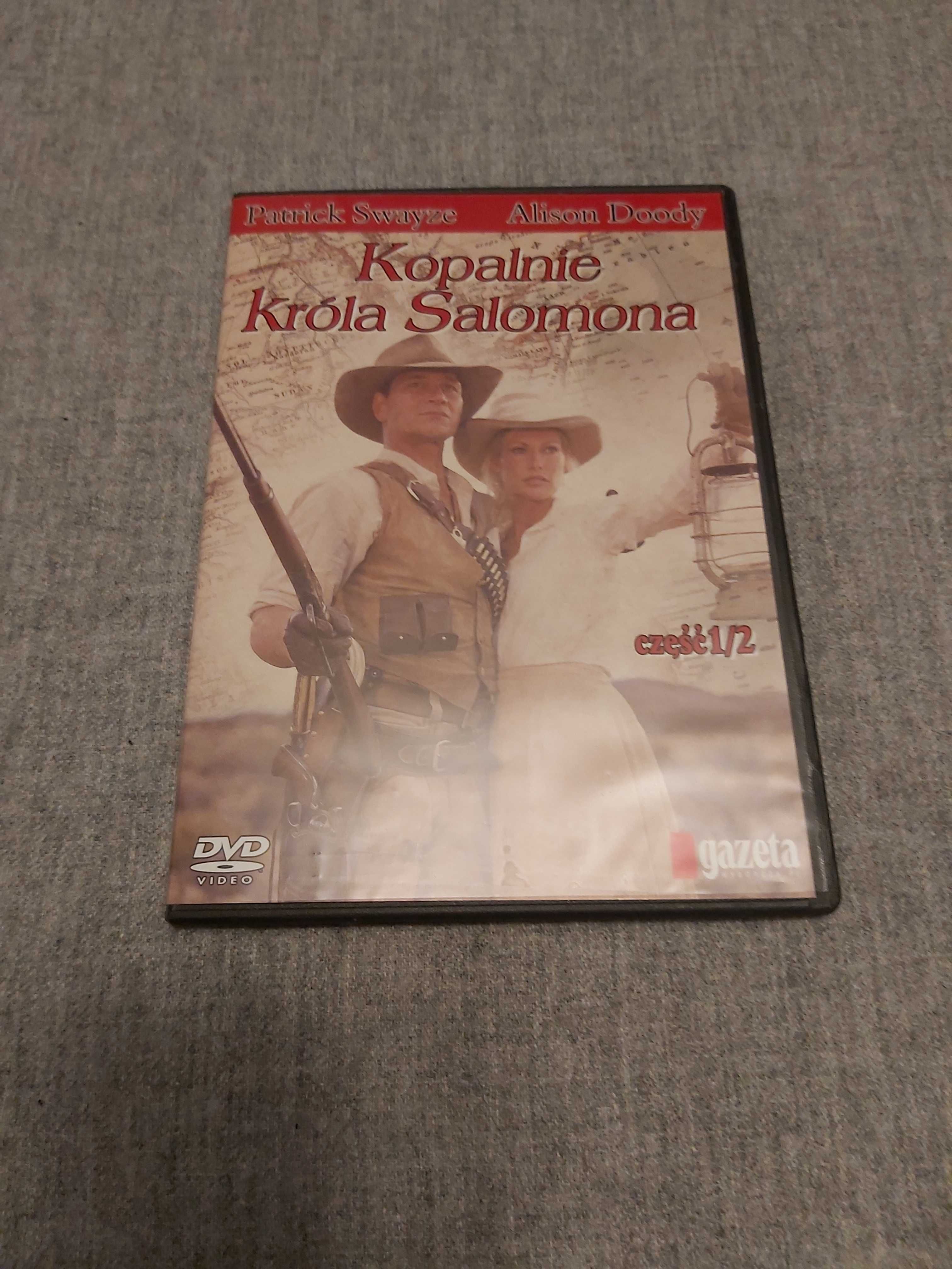 Kopalnie Króla Salonona część 1 i 2. Film DVD w b. Dobrym stanie