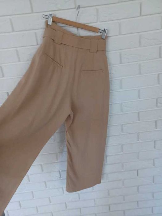 MANGO spodnie z wysokimm stanem r 36