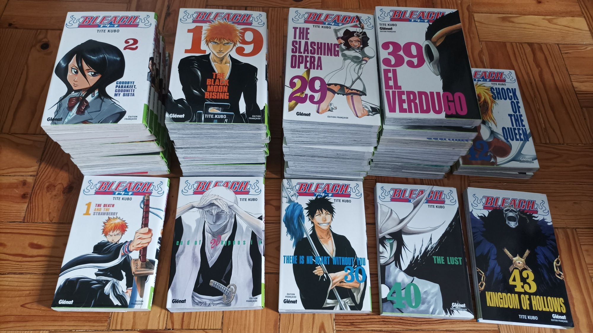 Lote de manga Naruto One piece Bleach dragon fall pokémon em francês