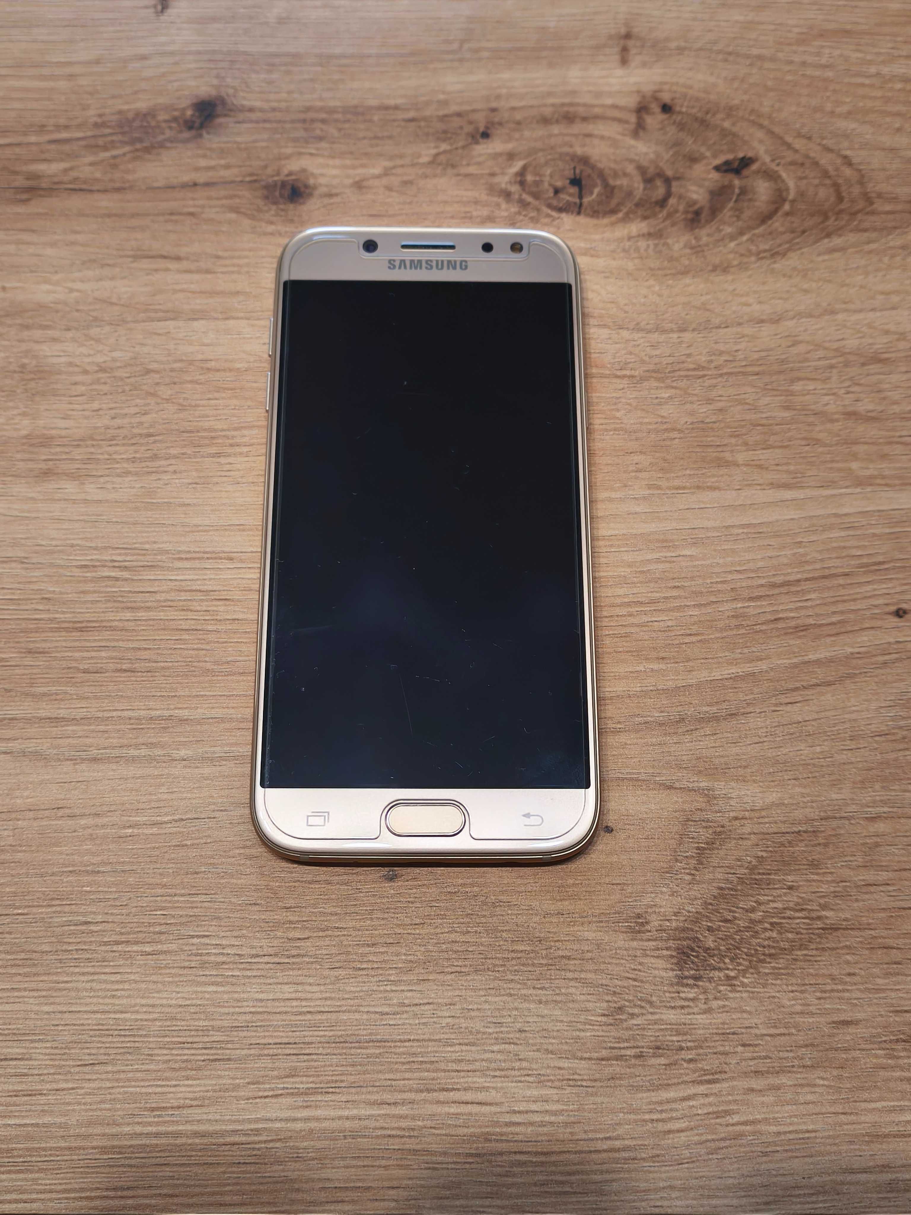 Telefon SAMSUNG GALAXY J5 2017 DS + pudełko_szkło_etui_ładowarka BDB